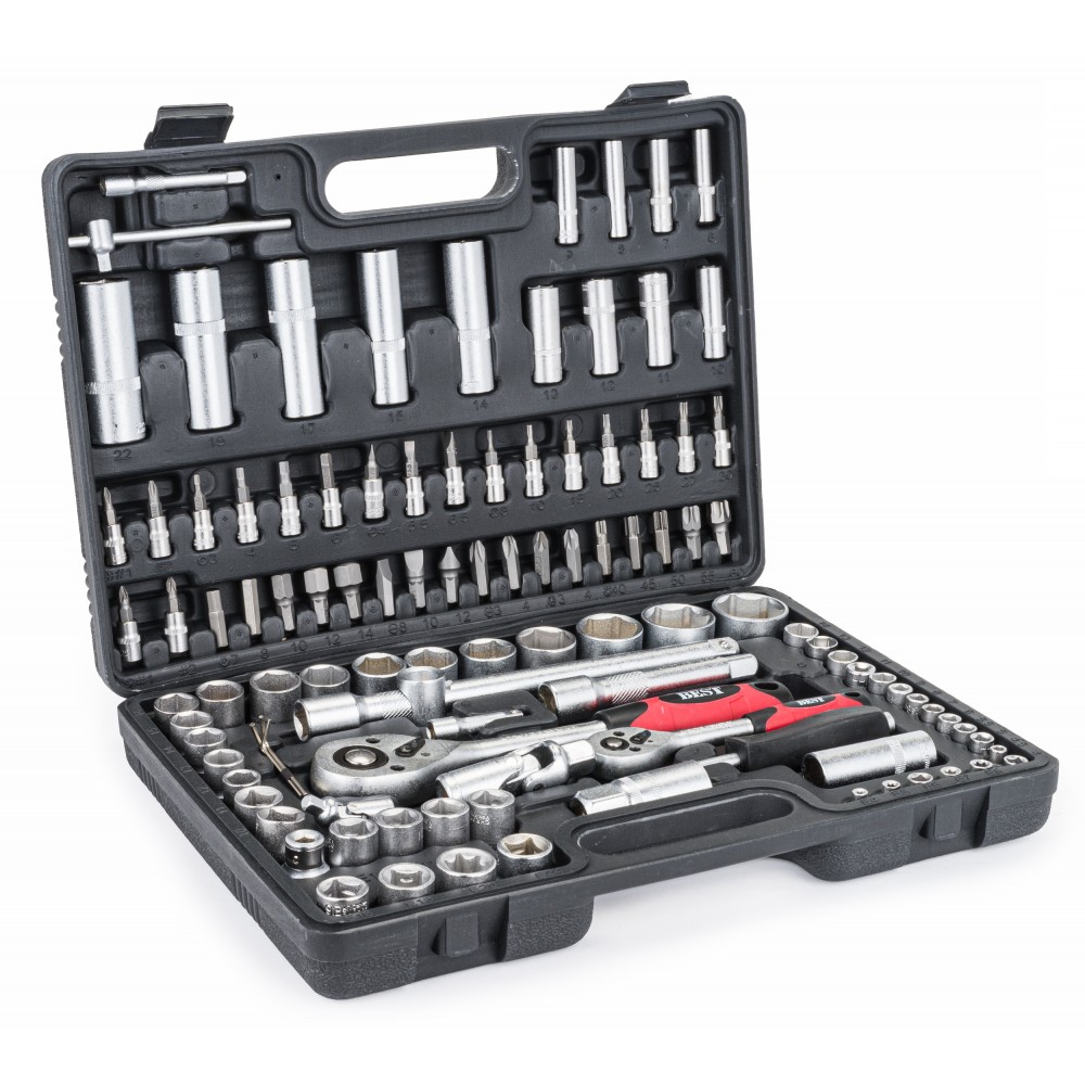 Best Dugókulcs klt. 108 részes 1/2" 10-32mm 1/4" 4-14mm